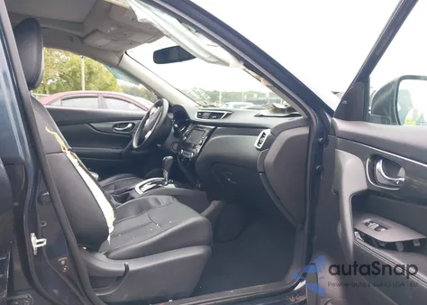 2016 Nissan Rogue Sl из США, поврежденный, VIN 5N1AT2MV6GC827051